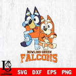 Bowling Green Falcons Bluey Chilli Dance Mode Svg Eps Dxf Png File, Digital Download, Instant Download