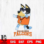 Bowling Green Falcons Bluey Dad Dance Svg Eps Dxf Png File, Digital Download, Instant Download