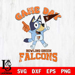 Bowling Green Falcons Bluey Game Day Svg Eps Dxf Png File, Digital Download, Instant Download