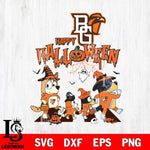 Bowling Green Falcons Bluey Halloween Family Svg Eps Dxf Png File, Digital Download, Instant Download