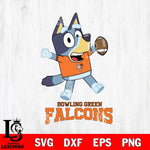 Bowling Green Falcons Bluey Sport Football Svg Eps Dxf Png File,NCAA Svg Files,Bluey svg ,Digital Download ,Instant Download, Cricut File