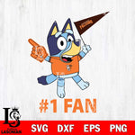 Bowling Green Falcons Bluey #1 Fan Svg Eps Dxf Png File,NCAA Svg Files,Bluey svg ,Digital Download ,Instant Download, Cricut File