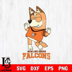 Bowling Green Falcons Chilli Dance Sport Svg Eps Dxf Png File, Digital Download, Instant Download