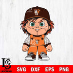 Bowling Green Falcons Chucky Horror Svg Eps Dxf Png File, NCAA svg, Digital Download, Instant Download