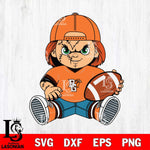 Bowling Green Falcons Chucky Horror 3 Svg Eps Dxf Png File, NCAA svg, Digital Download, Instant Download