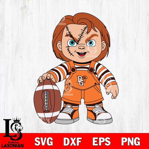 Bowling Green Falcons Chucky Horror 7 Svg Eps Dxf Png File, NCAA svg, Digital Download, Instant Download