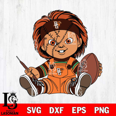 Bowling Green Falcons Chucky Horror 9 Svg Eps Dxf Png File, NCAA svg, Digital Download, Instant Download