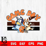 Bowling Green Falcons Game Day Bluey Svg Eps Dxf Png File, Digital Download, Instant Download