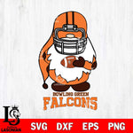 Bowling Green Falcons Gnomes Christmas Svg Eps Dxf Png File, Digital Download, Instant Download