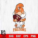 Bowling Green Falcons Gnomes Christmas football Svg Eps Dxf Png File, Digital Download, Instant Download