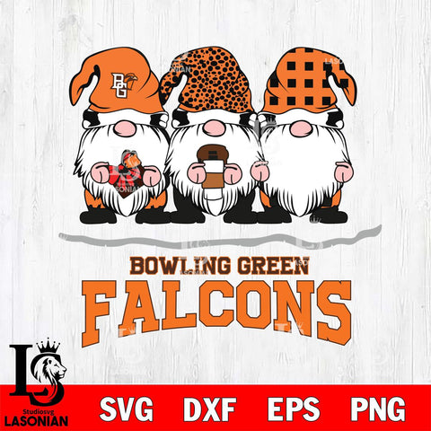 Bowling Green Falcons Gnomes Coffee Svg Eps Dxf Png File, Digital Download, Instant Download