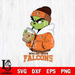 Bowling Green Falcons Grinch Bougie Sport Svg Eps Dxf Png File, Digital Download, Instant Download