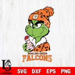 Bowling Green Falcons Grinch Tree Cake Svg Eps Dxf Png File, Digital Download, Instant Download