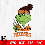 Bowling Green Falcons Grinch hat Svg Eps Dxf Png File, Digital Download, Instant Download