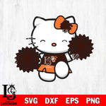 Bowling Green Falcons Hello Kitty Cheerleader Svg Eps Dxf Png File, Digital Download, Instant Download