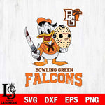 Bowling Green Falcons Jason Voorhees 12 Svg Eps Dxf Png File, Digital Download