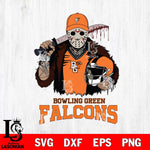 Bowling Green Falcons Jason Voorhees 2 Svg Eps Dxf Png File, Digital Download