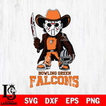 Bowling Green Falcons Jason Voorhees 3 Svg Eps Dxf Png File, Digital Download