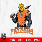 Bowling Green Falcons Jason Voorhees 7 Svg Eps Dxf Png File, Digital Download