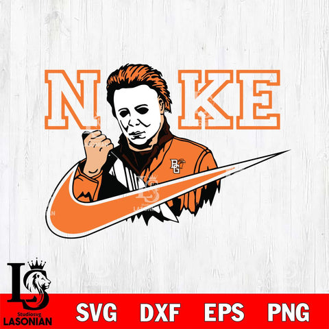 Bowling Green Falcons Michael Myers Nike Svg Eps Dxf Png File, Digital Download, Instant Download