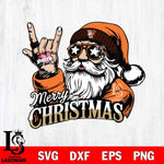 Bowling Green Falcons Rock Santa Claus Football Svg dxf eps png pdf file,NCAA svg,Digital Download,Cricut file