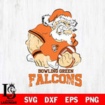 Bowling Green Falcons Santa Claus Angry Svg dxf eps png pdf file,NCAA svg,Digital Download,Cricut file