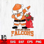 Bowling Green Falcons Santa Dabbing Christmas Svg dxf eps png pdf file,NCAA svg,Digital Download,Cricut file