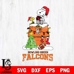 Bowling Green Falcons Snoopy Sport 11 Svg Eps Dxf Png File, Digital Download