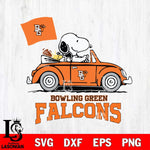 Bowling Green Falcons Snoopy Sport 5 Svg Eps Dxf Png File, Digital Download