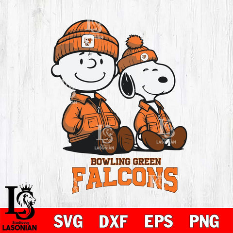 Bowling Green Falcons Snoopy Sport 6 Svg Eps Dxf Png File, Digital Download