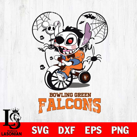 Bowling Green Falcons Stitch Jigsaws Halloween Svg Eps Dxf Png File, Digital Download, Instant Download