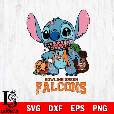 Bowling Green Falcons Stitch Zombie Svg Eps Dxf Png File, NCAA svg, Digital Download, Instant Download