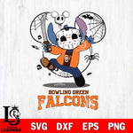 Bowling Green Falcons Stitch jason voorhees Halloween Svg Eps Dxf Png File, Digital Download, Instant Download