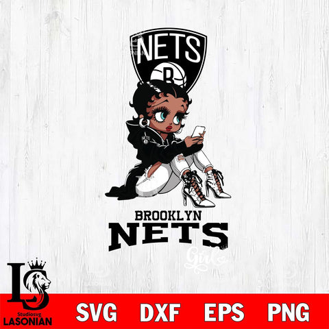 Brooklyn Nets Beauty Black Fan Girl Football