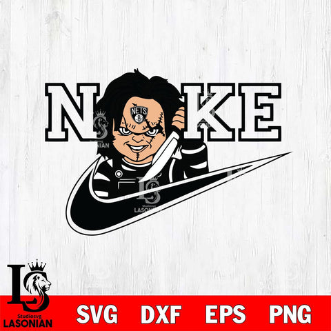 Brooklyn Nets Chucky Nike Svg Eps Dxf Png File, Digital Download, Instant Download