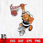 Brooklyn Nets Garfield Svg Eps Dxf Png File, Digital Download