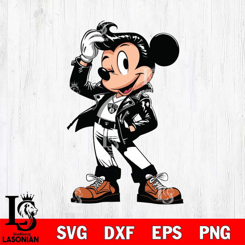 Brooklyn Nets Handsome Mickey Mouse Svg Eps Dxf Png File, Digital Download, Instant Download