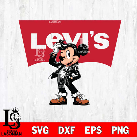 Brooklyn Nets Levis Mickey Mouse Svg Eps Dxf Png File, Digital Download, Instant Download