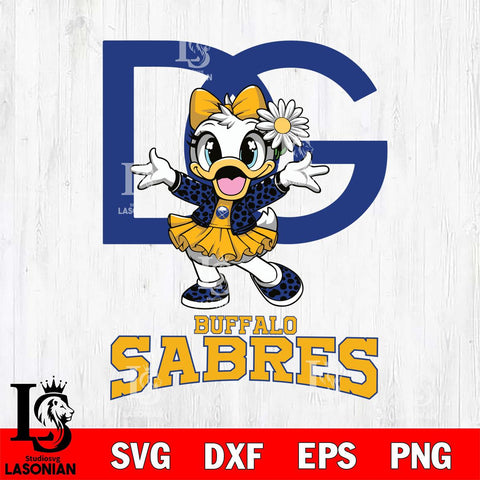 Buffalo Sabres Dolce And Gabbana Daisy Duck Disney Svg Eps Dxf Png File, Digital Download, Instant Download