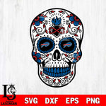 Buffalo Bills Badass Mexico Skull SVG