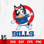 Buffalo Bills Bandit Heeler Rugby Svg Eps Dxf Png File, Digital Download ,Instant Download, Cricut File