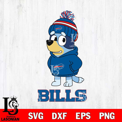 Buffalo Bills Bluey Hoodie rugby Svg Eps Dxf Png File, Digital Download ,Instant Download, Cricut File