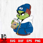 Buffalo Bills Boujee Grinch 6 Svg Eps Dxf Png File, Digital Download, Instant Download