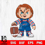 Buffalo Bills Chucky Horror 7 Svg Eps Dxf Png File, NFL svg, Digital Download, Instant Download