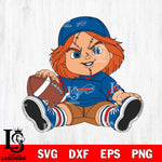 Buffalo Bills Chucky Horror 8 Svg Eps Dxf Png File, NFL svg, Digital Download, Instant Download