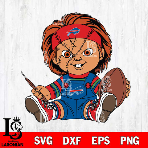 Buffalo Bills Chucky Horror 9 Svg Eps Dxf Png File, NFL svg, Digital Download, Instant Download