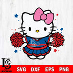 Buffalo Bills Hello Kitty Cheerleader 10 Svg Eps Dxf Png File, Digital Download, Instant Download