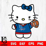 Buffalo Bills Hello Kitty sport 7 Svg Eps Dxf Png File, Digital Download, Instant Download