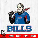 Buffalo Bills Jason Voorhees 11 Svg Eps Dxf Png File, Digital Download