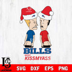 Buffalo Bills Merry KissMyass Svg Eps Dxf Png File,NCAA Svg Files,Digital Download,Sublimation,Instant Download